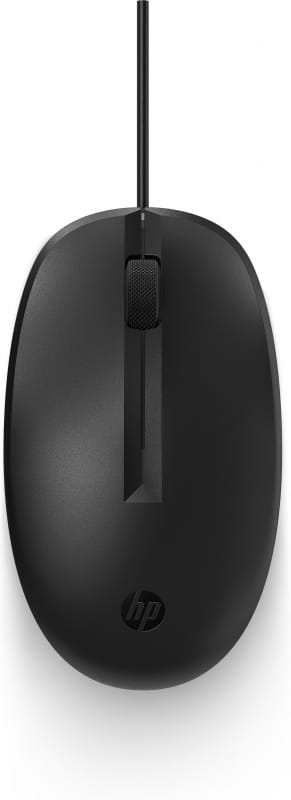 HPL 265A9AA, 125 Wired Mouse, 1200 dpi, USB Port, Black