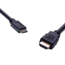 8ware RC-MHDMI-3, High Speed HDMI CABLE Male to Mini HDMI Male, 3m