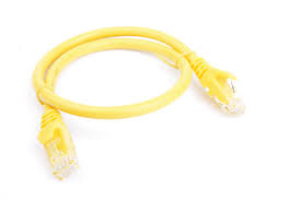 8ware PL6A-0.5YEL, 8ware PL6A-0.5YEL, Cat 6a UTP Ethernet CABLE, Snagless, 0.5m, Yellow