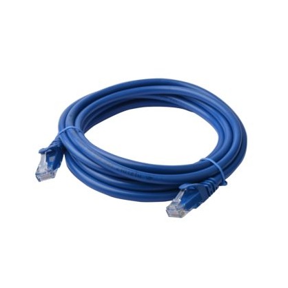 8ware PL6A-10BLU, Cat 6a UTP Ethernet CABLE, Snagless, 10m, Blue