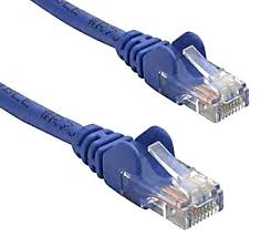8ware PL6A-1BLU, Cat 6a UTP Ethernet CABLE, Snagless, 1m, Blue