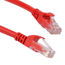 8ware PLA6-1RD, Cat 6a UTP Ethernet CABLE, 1m RED