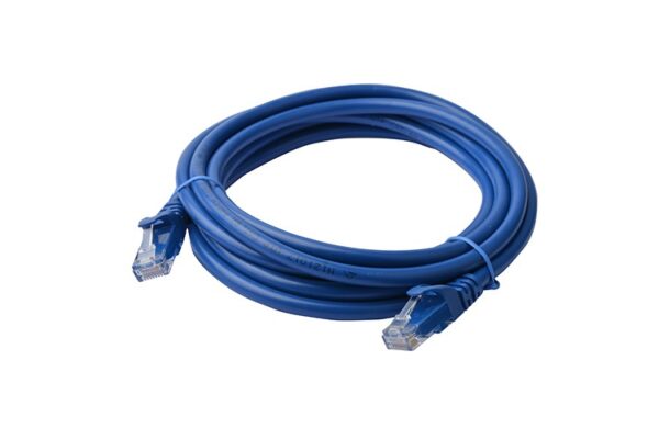 8ware PL6A-3BLU, Cat 6a UTP Ethernet CABLE, Snagless, 3m, Blue