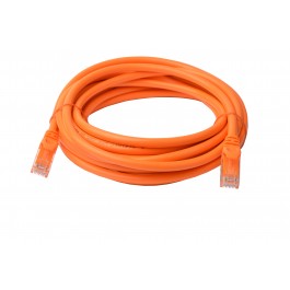 8ware PL6A-5ORG, Cat 6a UTP Ethernet CABLE, 5m, Orange