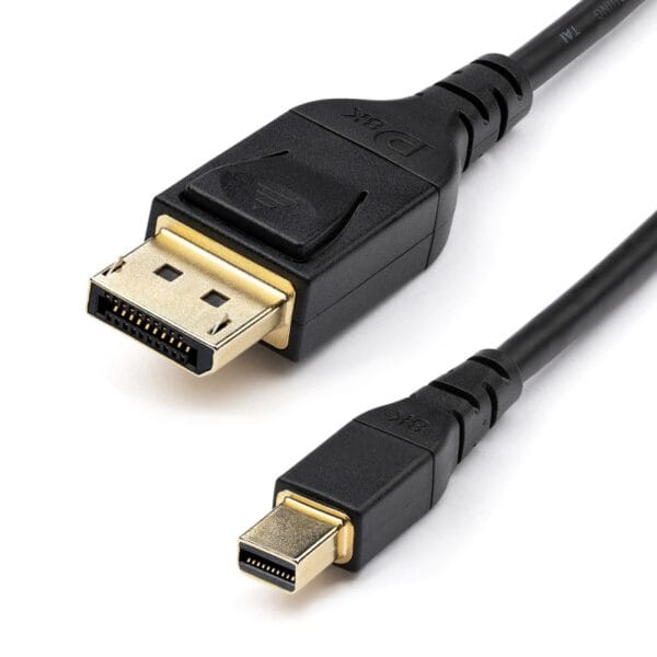 Startech DP14MDPMM2MB, Mini DP to DP, Male to Male, Length: 2m