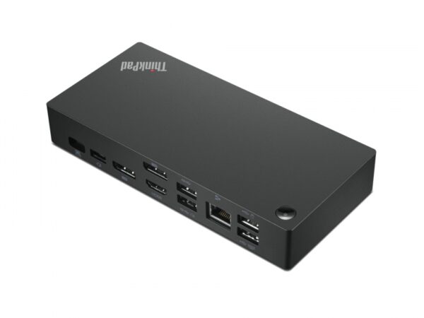 92506804_0197230867.jpg Lenovo 40AY0090AU, ThinkPad Universal USB-C Dock, 90W, HDMI 4k- 3840X2160, 2xDP, 3xUSB3.1, 2xUSB2.0, 1xUSB-C, Gigabit Ethernet