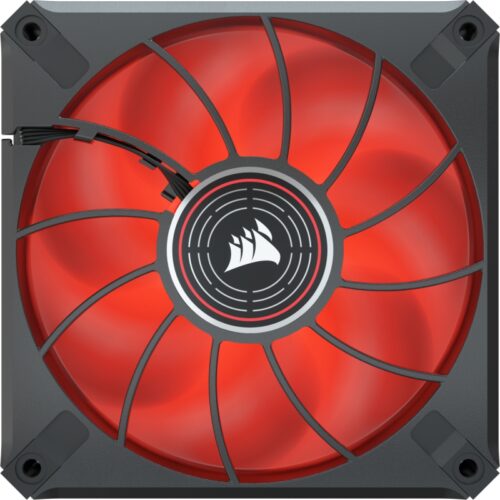 94375347_7820947420.jpg Corsair CO-9050120-WW, ML120 LED Elite, Size: 120mm, PWM, Noise: 30.4dBA, Airflow: 58.10CFM, Red