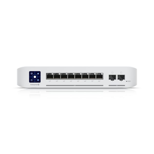 94583279_8372646664.jpg Ubiquiti USW-ENTERPRISE-8-POE, Networks UniFi Switch Enterprise 8, Mangaed, 8x2.5 Gb/s Ethernet (RJ45) PoE+, 2x10Gb SFP+