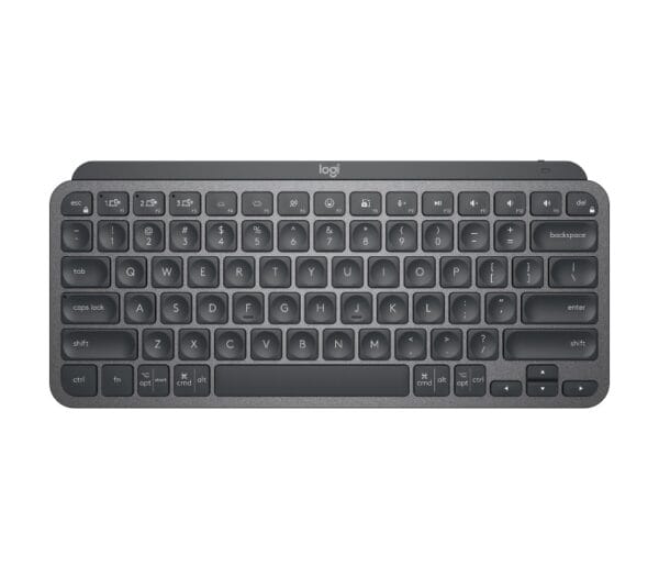 Logitech 920-010505, MX Keys Mini Keyboard, Wireless+Bluetooth, Wireless Range: 10m, USB, Graphite
