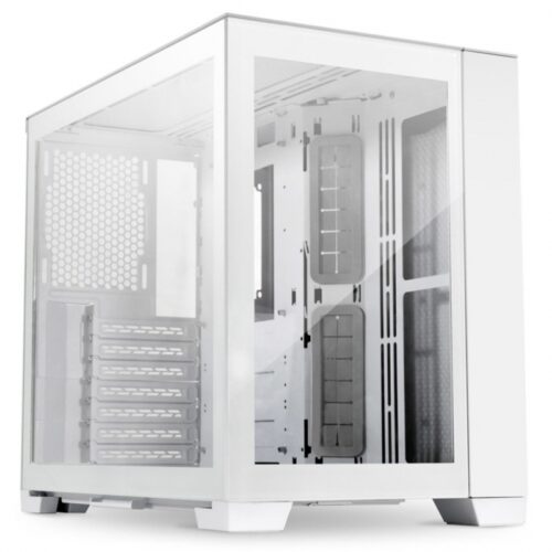 97337000_2517692007.jpg Lian-Li PC-O11DMI-SNOW, O11-Dynamic, Mini-Tower, Tempered Glass, Drive Bays: 2x3.5", 2x2.5", Expansion Slot: 7, Motherboard Support: Mini-ITX/Micro-ATX/ATX, Snow White