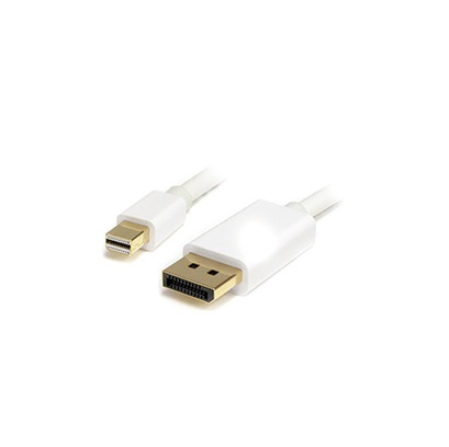 Astrotek AT-MINIDPP-2, Mini DisplayPort to DisplayPort Cable, Male to Male, 2m