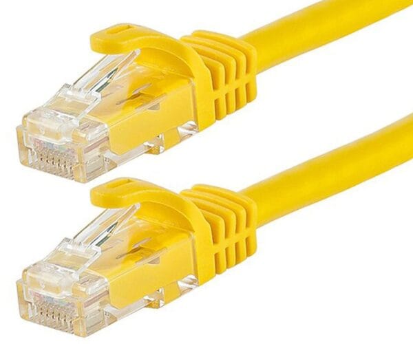 Astrotek AT-RJ45YELU6-2M, CAT6 Cable 2m - Yellow Color Premium RJ45 Ethernet Network LAN UTP Patch Cord 26AWG-CCA PVC Jacket