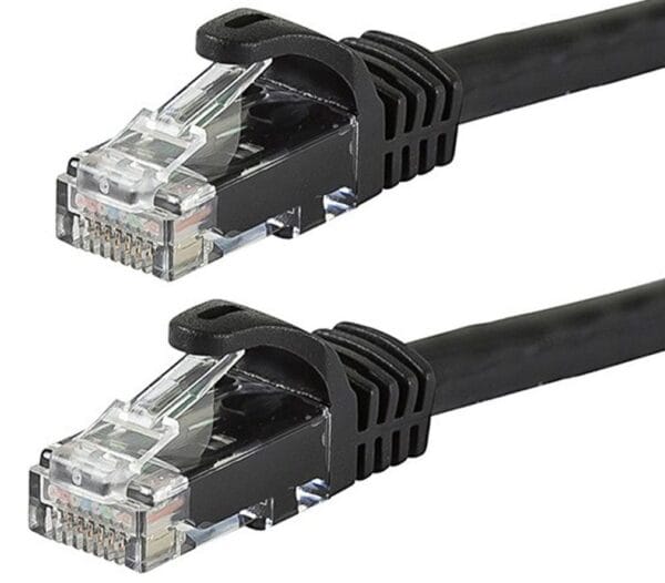 Astrotek AT-RJ45BLKU6-5M, CAT6 Cable 5m - Black Color Premium RJ45 Ethernet Network LAN UTP Patch Cord 26AWG-CCA PVC Jacket