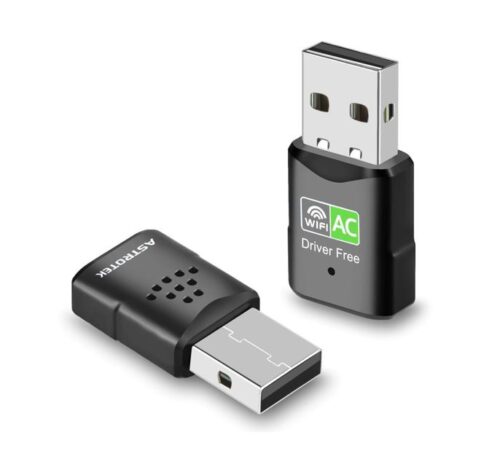 Astrotek NWAT-UWAC600, AC600 Mini Wireless USB Adapter, Dual-Band, 2.4+5.8Ghz, USB2.0