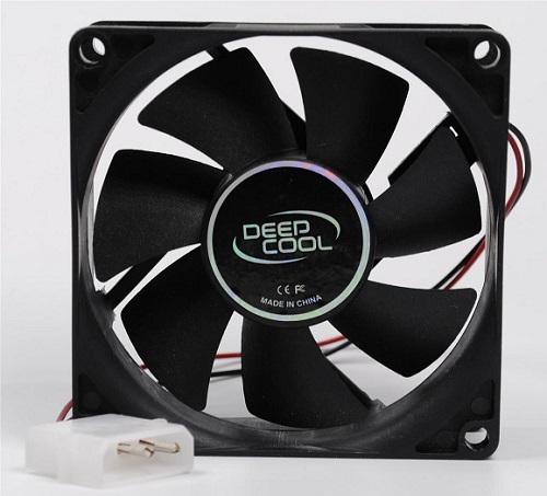 DeepCool XFAN80, Size: 80mm, Noise: 20.3 dBA