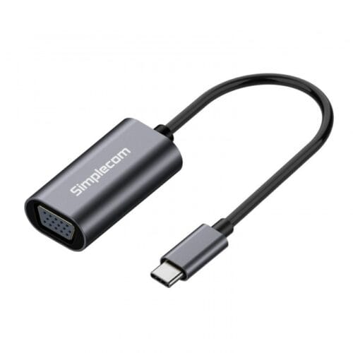 Simplecom DA104, USB-C to VGA Adapter