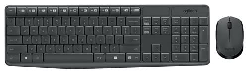 LOG-KBD-MK235.jpg Logitech 920-007937, MK235 Wireless Keyboard and Mouse Combo, 2.4GHz Wireless Compact Long Battery Life 8 Shortcut keys