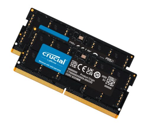 MECN5-2X16G56.jpg Crucial CT2K16G56C46S5, SODIMM, DDR5, 32GB(2x16GB), 5600MHz, CL46, 1.1V