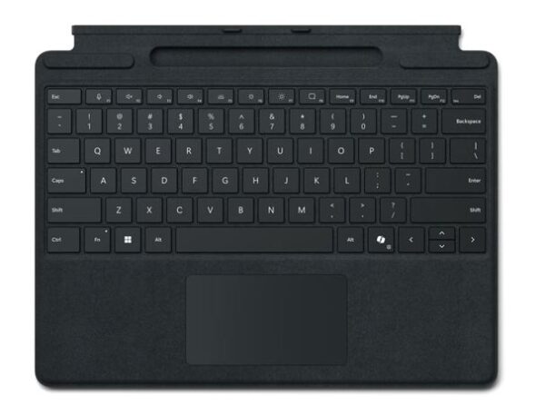 Microsoft Surface Pro Signature Keyboard Black Microsoft Cover port compatible Pro 11 Pro 10 Surface Pro 9 Surface Pro 8 Surface Pro X -No Pen