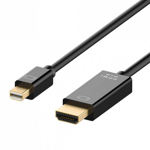 Simplecom DA202, 4K Mini DisplayPort (miniDP) to HDMI Cable 2160P Ultra HD 1.8M