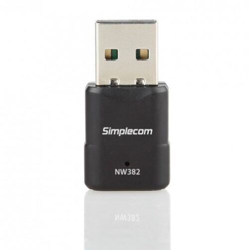 Simplecom NW382, Mini Wireless N USB WiFi Adapter 802.11n 300Mbps