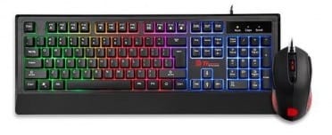 THM-KBD-CHALLENGER-DUO.jpg Thermaltake CM-CHD-WLXXPL-US, Tt eSPORTS Challenger Duo Keyboard and Mouse Combo, Rainbow-coloured Backlighting, Anti-ghosting Keys, 24-key rollover, 6 mouse buttons, Ergonomic design, Up to 2400DPI