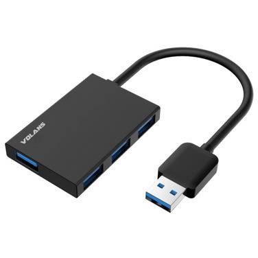 Volans VL-HB04S , Aluminium 4-Port USB3.0 Hub