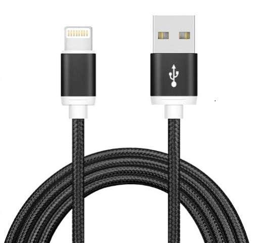 Astrotek AT-USBLIGHTNINGB-2M, USB Lightning, 2m, Data Sync Charger Cable, Color: Black