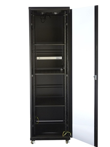 4Cabling 002.001.4296, 42RU, 600mm Wide x 1000mm Deep Server Rack, Black, 3 Year Warranty