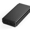 VOLANS VL-UCM2-U4S, USB4 40Gbps M.2 SSD NVMe PCIe Enclosure, Aluminum Casing, Built-in Cooling Fan, Hybrid USB-C/USB-A to USB-C Cable, Support up to 4TB, Compatible with Thunderbolt 3 and 4
