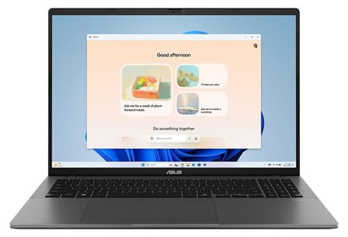 01755560813.jpg Asus M3607HA-RP003W, 16" WUXGA Screen (IR-Webcam), AMD Ryzen 7-260, 16GB DDR5 RAM, 1TB NVMe SSD, Wireless AX+Bluetooth, Windows 11 Home, Matte Grey