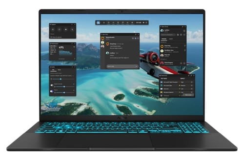 01755564170.jpg Asus V3607VH-RP033X, Vivobook V16, 16" WUXGA Screen (IR-Webcam), Intel Core 7-240H (Raptor Lake), 16GB DDR5 RAM, 1TB NVMe SSD, Nvidia RTX 5050 8GB GDDR7, Wireless AX+Bluetooth, Windows 11 Pro, Matte Black