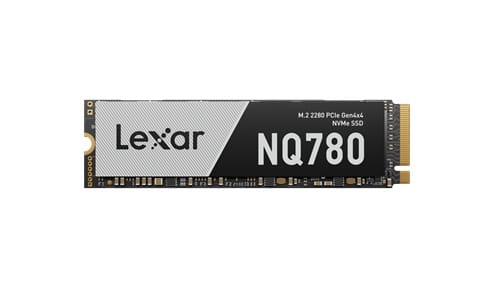 Lexar LNQ780X512G-RNNNG, NQ780, 512GB M.2 NVMe, PCIe 4.0, 300TBW, Read Speed up to 6000MB/s, Write Speed up to 2500MB/s