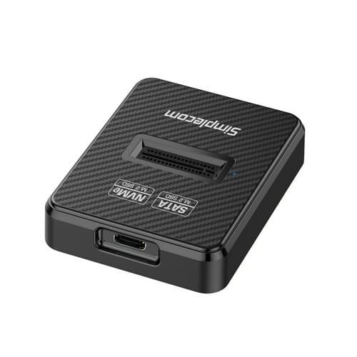 01757564716.jpg Simplecom SD511, M.2 SSD Docking Station NVMe and SATA Dual Protocol, USB 3.2 Gen 2, 10Gbps, USB-C interface compliant with USB 3.2 Gen 2 standard