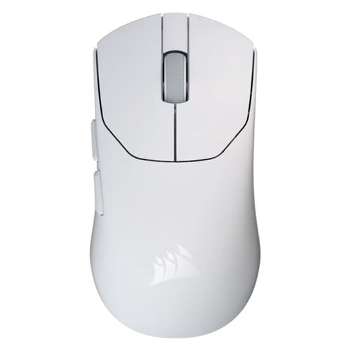 Corsair CH-931G001-WW, Sabre V2 Pro Ultralight Wireless Gaming Mouse, 33K DPI, Corsair Marksman S Sensor, Wireless 8000Hz Polling Rate, Up to 70Hrs Battery Life, 36g Ultralight, White