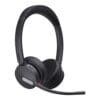 Yealink BH70-D-Teams-C/A, Microsoft Teams Certified Stereo Bluetooth Headset, Dual, USB-C/A, On-Ear Design, 3-Mic Noise Cancellation, Black