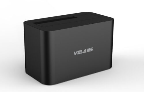Volans VL-DS10S, USB3.0 to SATA Hard Drive Docking Station for 3.5″ and 2.5″ HDD SSD, 24W, 1 Year Warranty