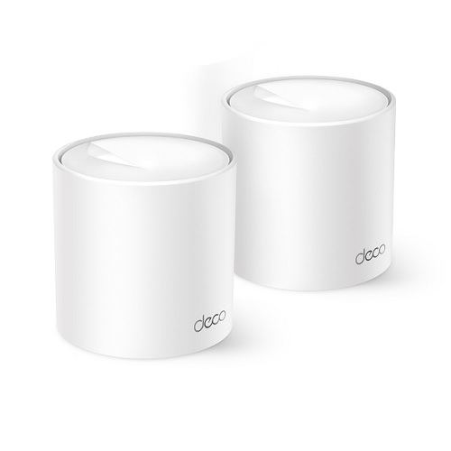*Sale till 29-April* TP-Link DECO X50 PRO(2-PACK), AX3000 Whole Home Mesh Wi-Fi 6 Unit, Wireless AX, 2xGbE LAN/WAN Ports, MU-MIMO, OFDMA, White, Pack of 2, 3 Year Warranty