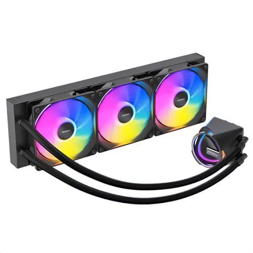 1761109627.jpg Antec Skeleton 360 ARGB, All-in-One Liquid Cooler, Fan: 360mm (3x120mm), PWM ARGB fans, 2000RPM, Airflow: 72.29CFM, Noise Level: ≤32dB, Pack Of Three, Compatible: Intel 115X, 1200, 1700, 1851, 20XX, AMD AM3, AM4, AM5