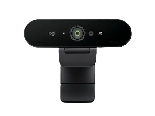 Logitech Brio 4K Ultra HD Webcam with Windows Hello support, Image sensor: 13MP, Diagonal field of view (dFoV): 90°/78°/65°, Digital zoom: 5x Focus type: Autofocus Lens type: Glass, Graphite