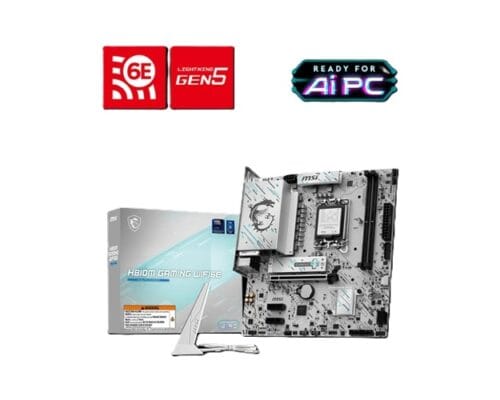 MSI PRO H810M-GAMING WIFI6E, Micro ATX, Intel LGA 1851, 2xDDR5, 1xM.2, 4xSATA 6Gb/s, 1xHDMI, 1xDP, 3xPCIe, 5G LAN, Wireless AX+Bluetooth, 1xUSB-C, 2xUSB-A, 4xUSB2.0