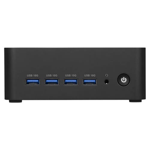 MSI CUBI Z AI-8M-005BAP, Barebone Mini PC, AMD Ryzen 7-8845HS, DDR5(0/2), M.2(0/1), 2xHDMI, 2xUSB-C, 6xUSB-A, 2x2.5GbE LAN, Wireless AX+Bluetooth, No OS