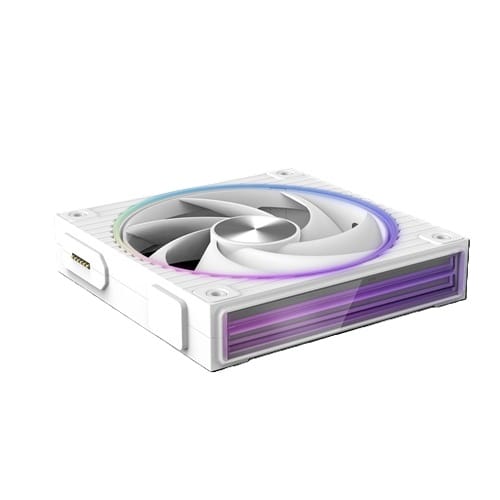1765930517.jpg Zalman ZM-DF120 WHITE, ARGB Fan: 120mm, PWM, 2300RPM, Air Flow: 70.1CFM, Noise Level: 34.5dB(A), LifeSpan: 70,000 hours, White