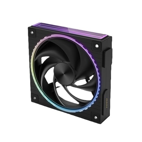 1765931912.jpg Zalman ZM-DF120 BLACK, ARGB Fan: 120mm, PWM, 2300RPM, Air Flow: 70.1CFM, Noise Level: 34.5dB(A), LifeSpan: 70,000 hours, Black