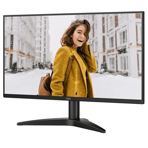 AOC 24B36X 23.8" FHD IPS Monitor, 1920x1080, 16:9, 0.5ms, 144Hz, Adaptive Sync, 1xHDMI, 1xDP, VESA, Tilt