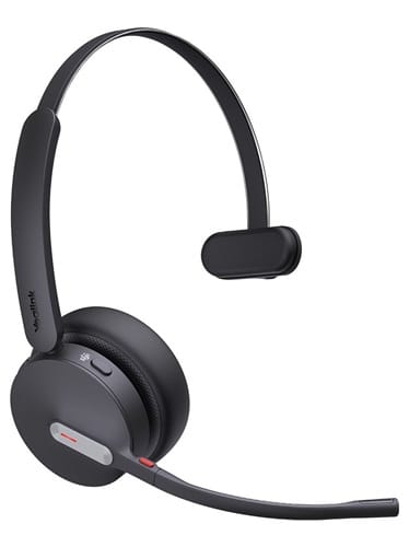 Yealink BH70-M-Teams-C/A, Microsoft Teams Certified Mono Bluetooth Headset, Mono, USB-C/A