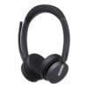 Yealink BH70-D-Teams-C/A, Microsoft Teams Certified Stereo Bluetooth Headset, Dual, USB-C/A, On-Ear Design, 3-Mic Noise Cancellation, Black