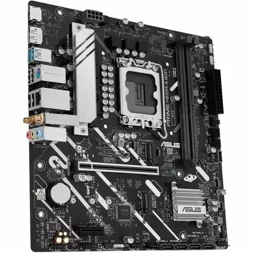 21746157716.jpg Asus PRIME H810M-A WIFI-CSM, Micro ATX, Intel LGA 1851, 2xDDR5, 2xM.2, 4xSATA, 1xHDMI, 1xDP, 2xPCIe, GbE LAN, Wireless AX+Bluetooth, 2xUSB-A, 4xUSB2.0