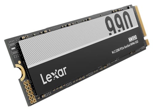 21755834218.jpg Lexar LNM990X002T-RNNNG, NM990, M.2 2280 PCIe5.0 NVMe SSD, 2TB ,1500TBW, Read Speed: 14000MB/s, Write Speed: 10000MB/s, MTBF: 1,500,000 Hours