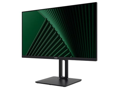 MSI PRO MP245PG, 24" FHD IPS Monitor, 1920x1080, 16:9, 1ms, 100Hz, Adaptive Sync, 1xHDMI, 1xVGA, 1xDP, Speakers, VESA, Height Adjustable, Swivel, Pivot, Tilt